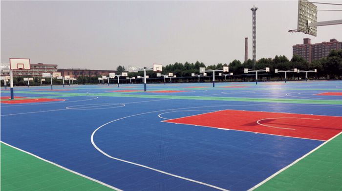 好博健身器材-悬浮拼装运动球场